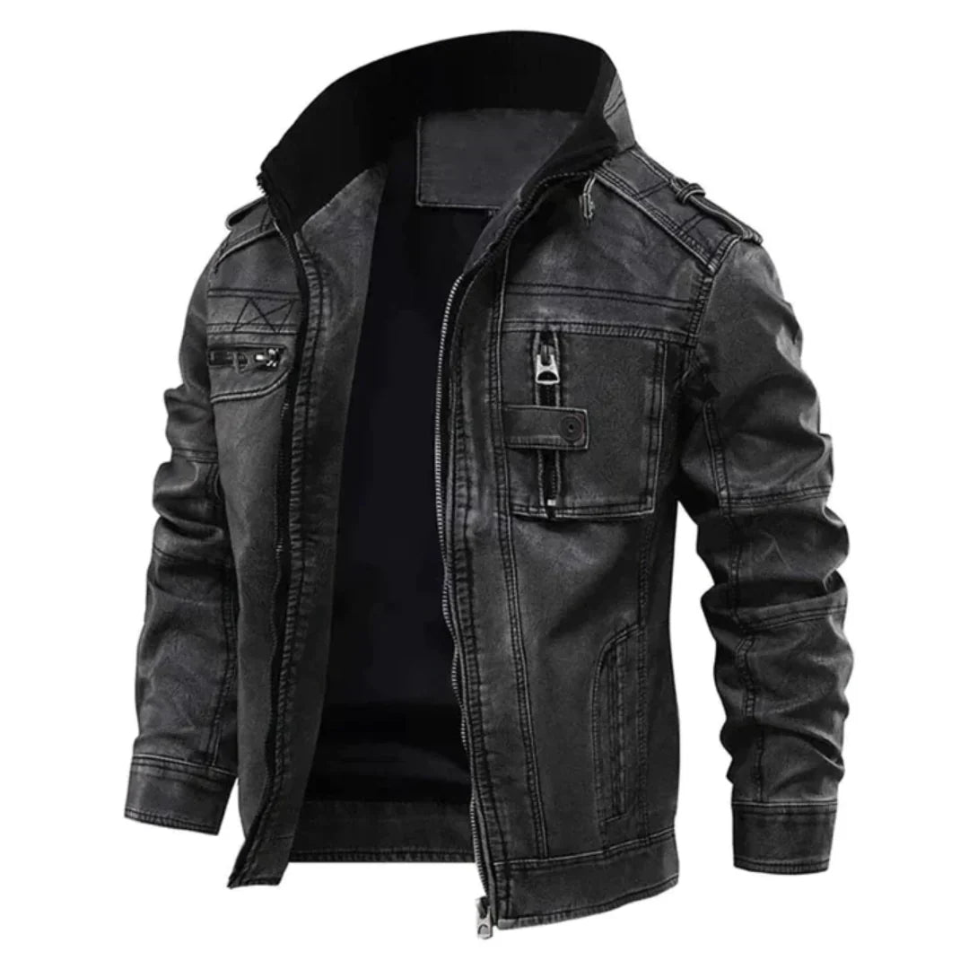 Chris Alpha Leather Jacket