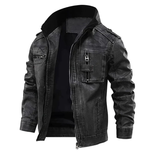 Chris Alpha Leather Jacket