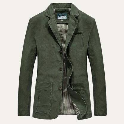 Men’s Casual Three Button Lapel Coat