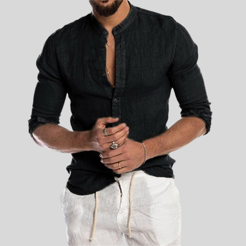 Relaxed Fit Breathable Everyday Shirt - BritishElegance