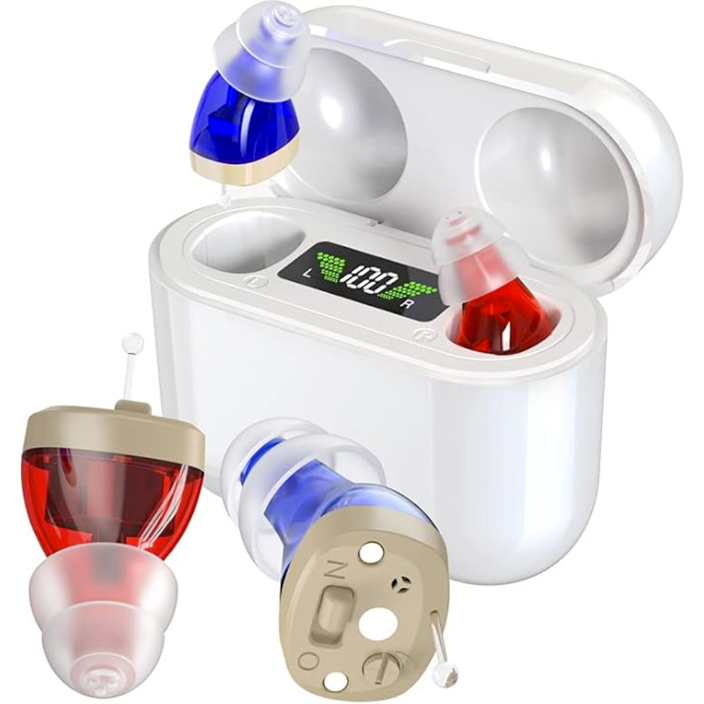 Discreet Rechargeable Hearing Aid for Comfortable Wear - BritishElegance