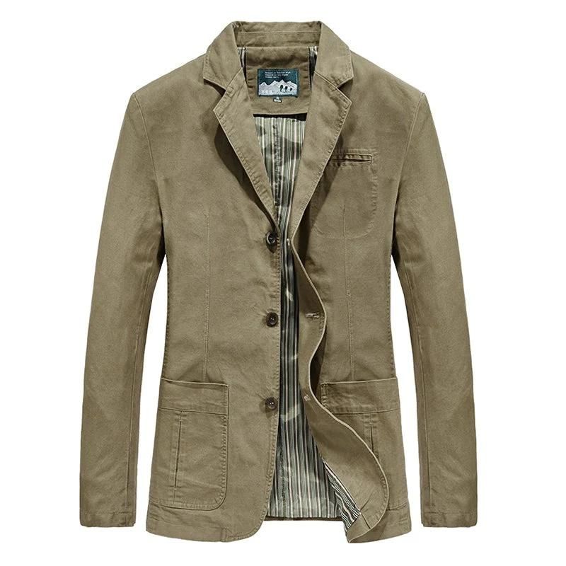 Relaxed Fit Slim Summer Jacket - BritishElegance