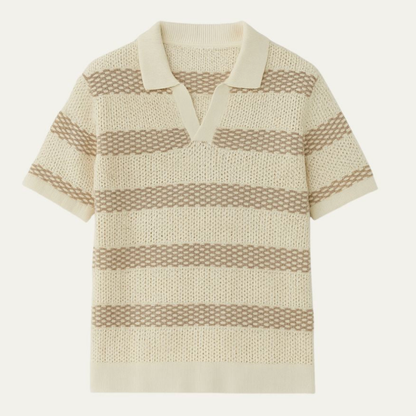 The Cotswold Collared Linen Polo