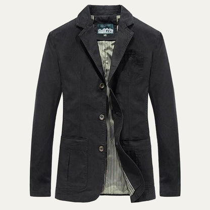 Men’s Casual Three Button Lapel Coat