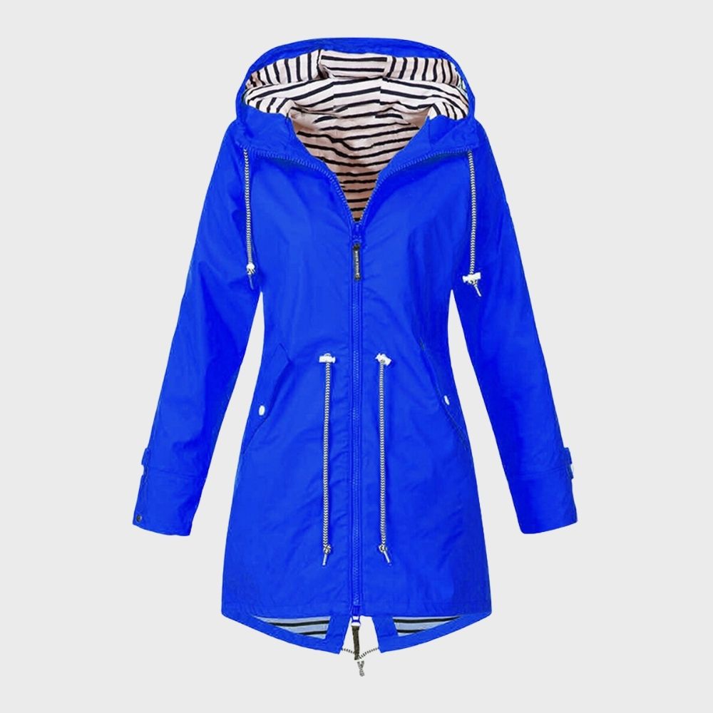 Waterproof Women's Hooded Raincoat
