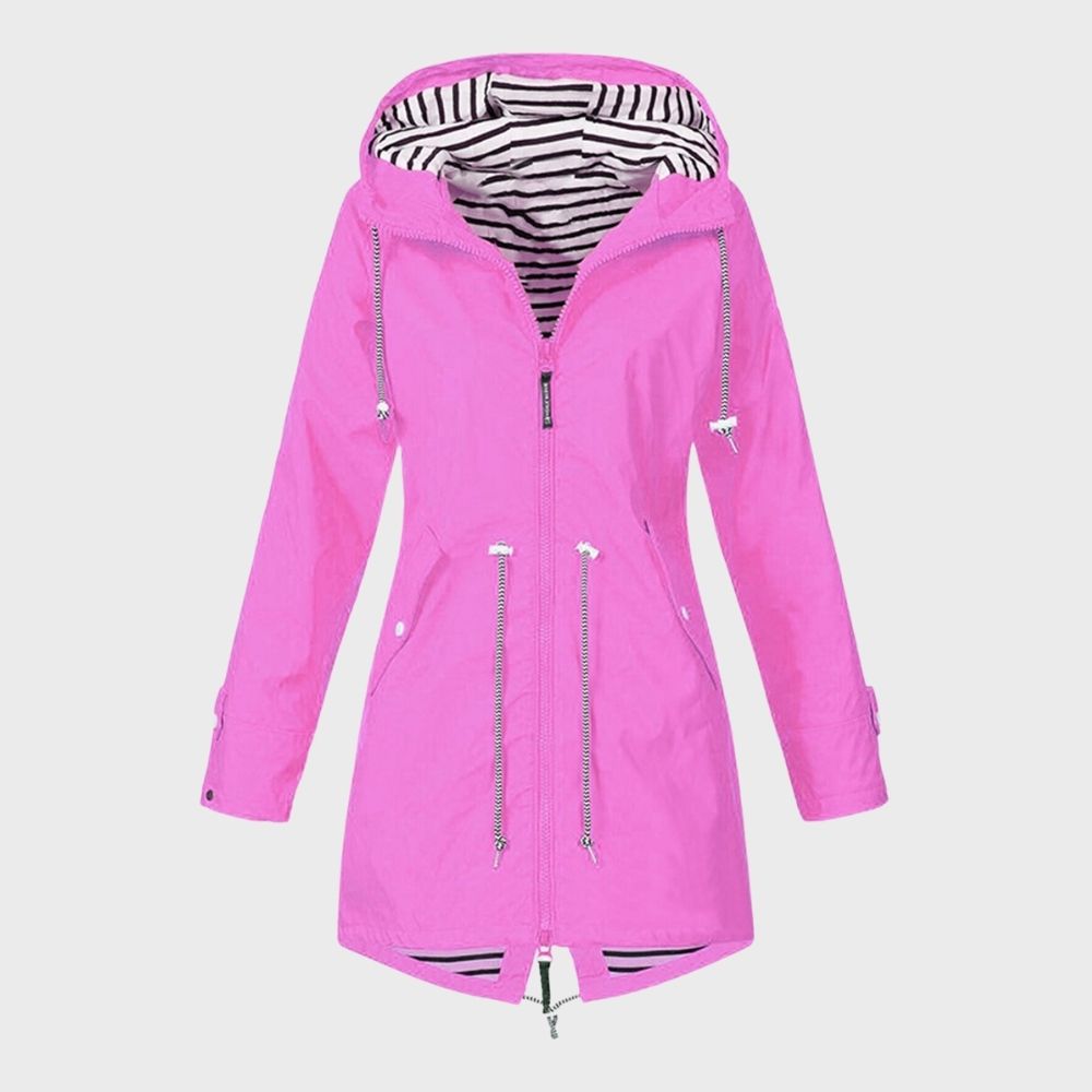 Waterproof Women's Hooded Raincoat