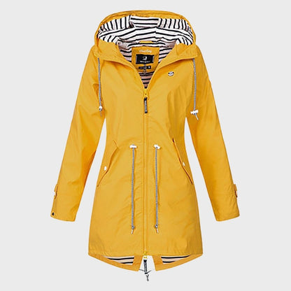 Waterproof Women's Hooded Raincoat
