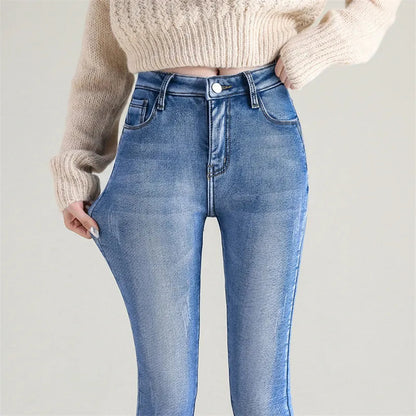 Soft Stretchy Womens Slim Fit Jeans