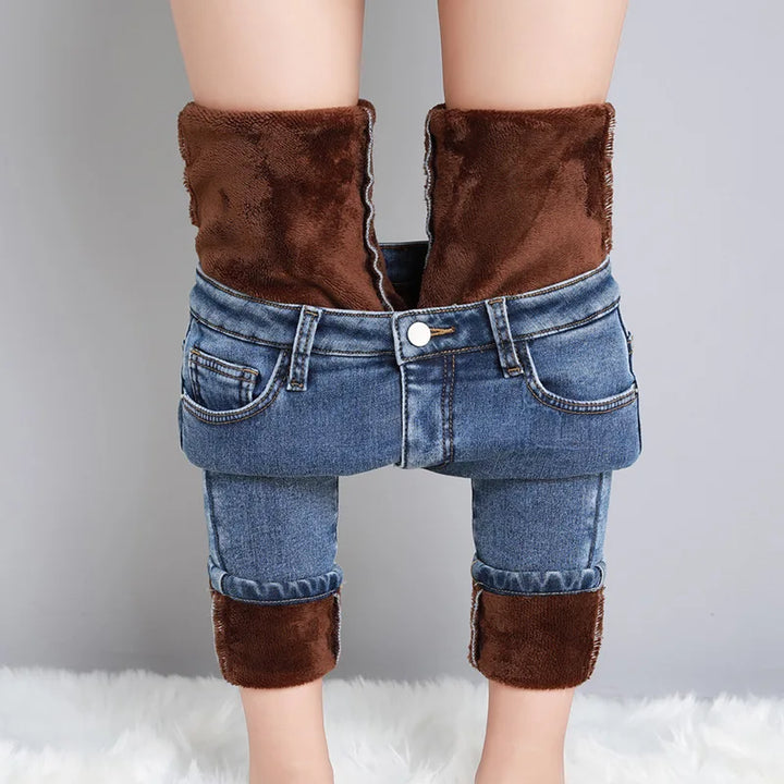 Soft Stretchy Womens Slim Fit Jeans