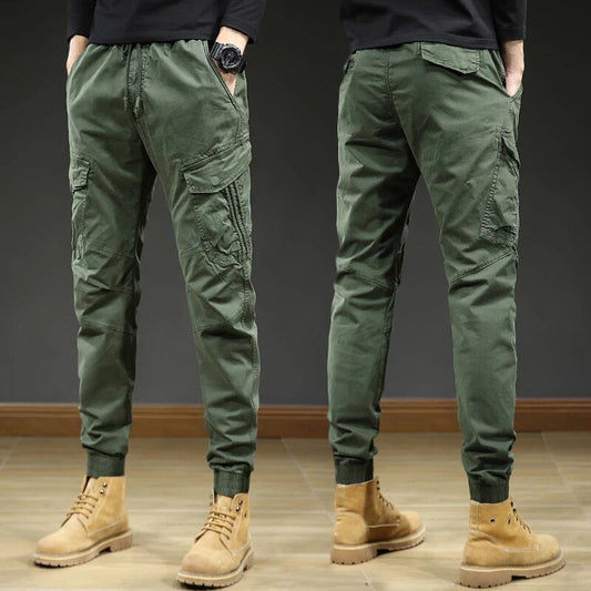 Comfortable Fit Mens Cargo Work Pants - BritishElegance