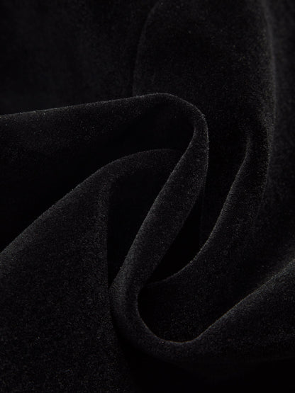 Miracle | Velvet Stand Collar Blazer