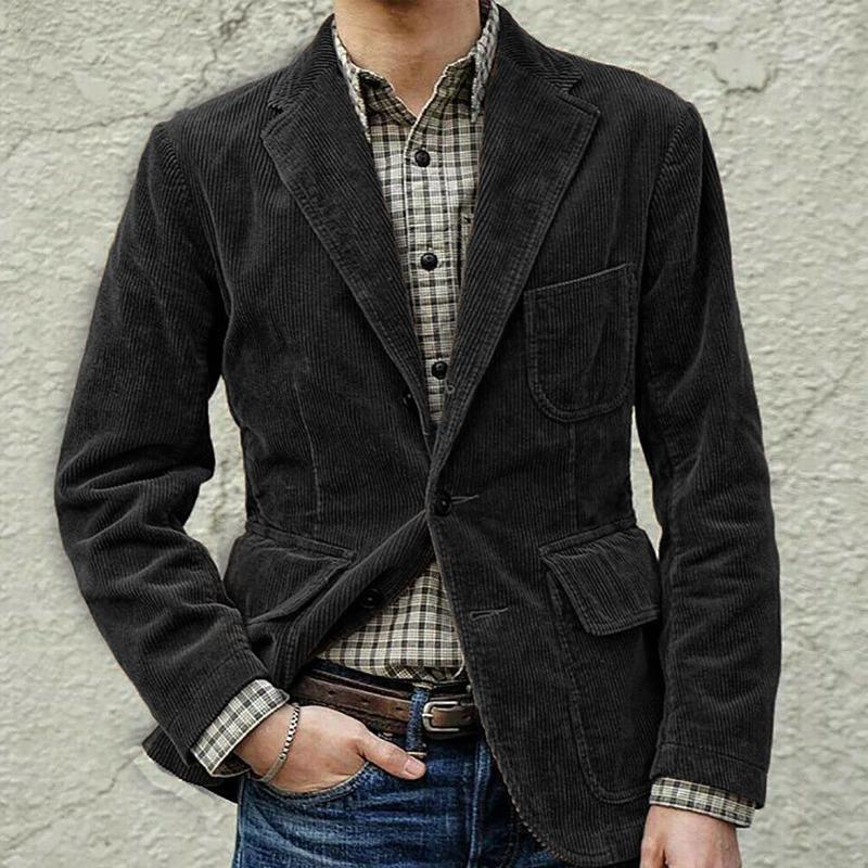 Rayan | Corduroy Men's Suit Jacket