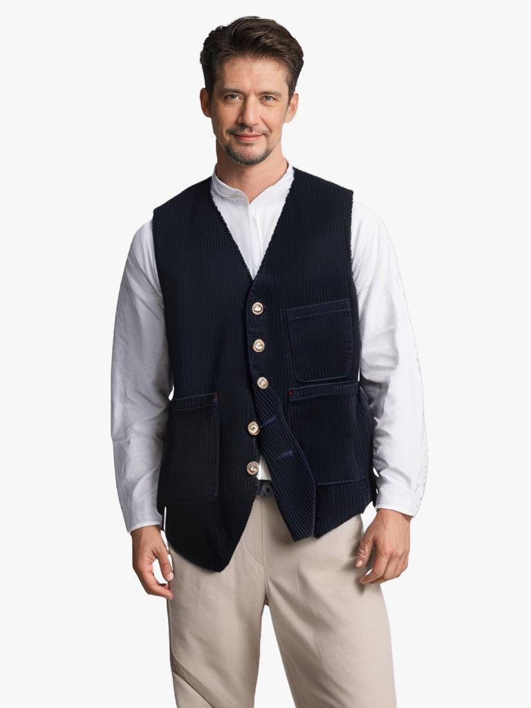 Rayan | Corduroy Men's Suit Jacket
