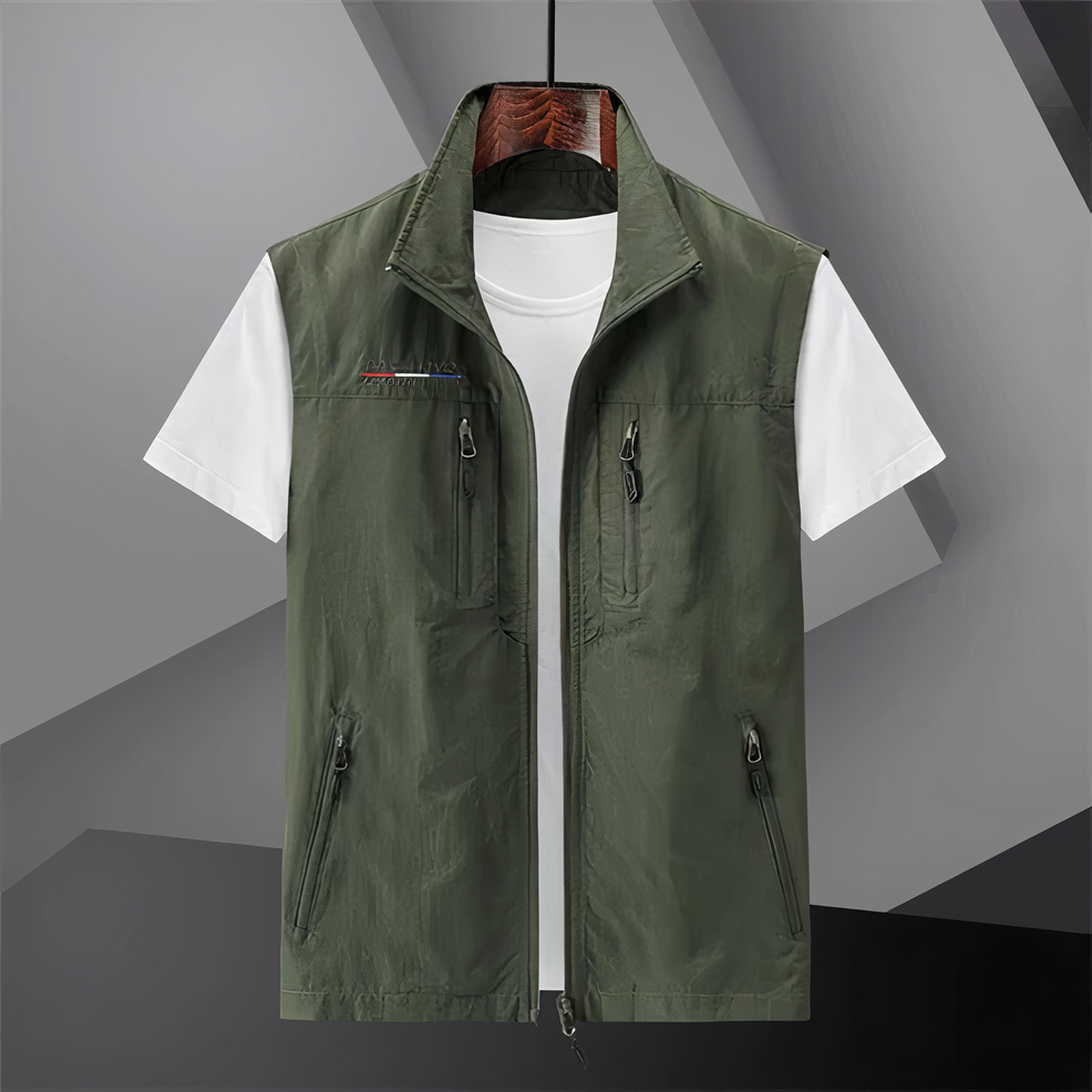 Vest – Multi Pocket Design & Quick Drying Layered Fit