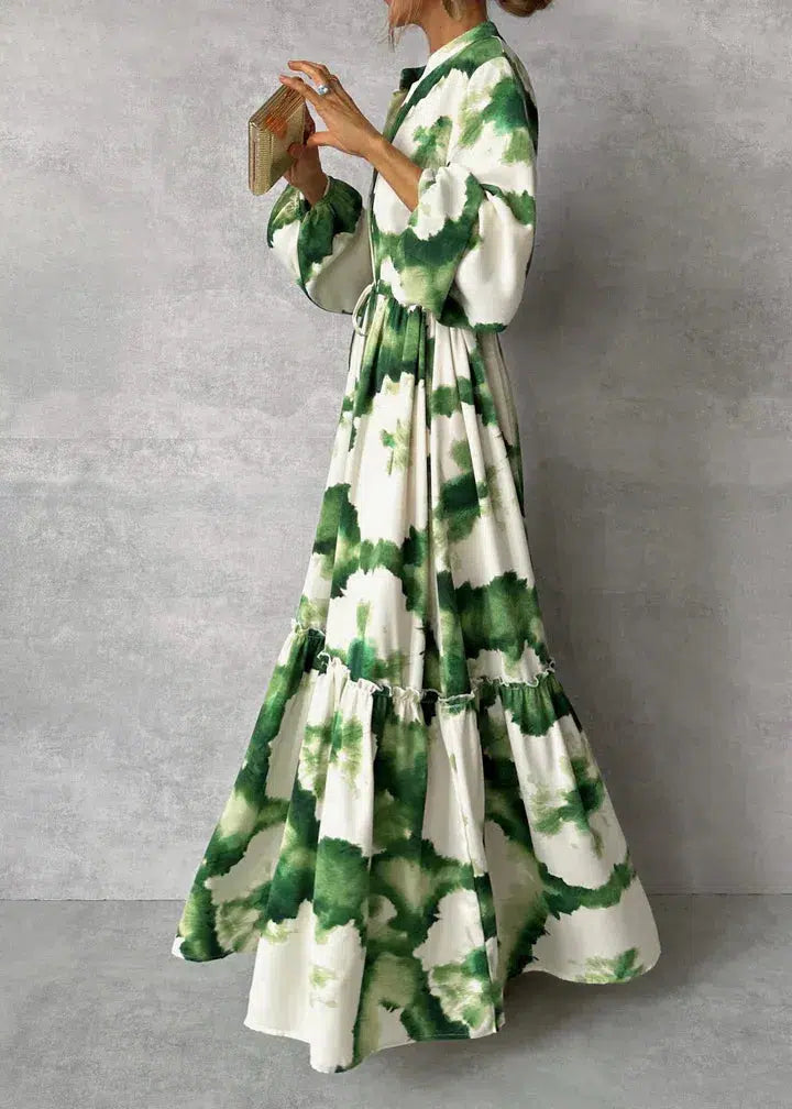 Beautiful Long Sleeve Floor Length Dress