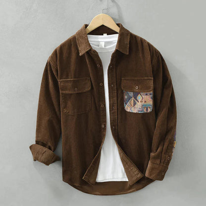 Tavrix | Vintage Long-Sleeve Shirt for Men with Casual Appeal