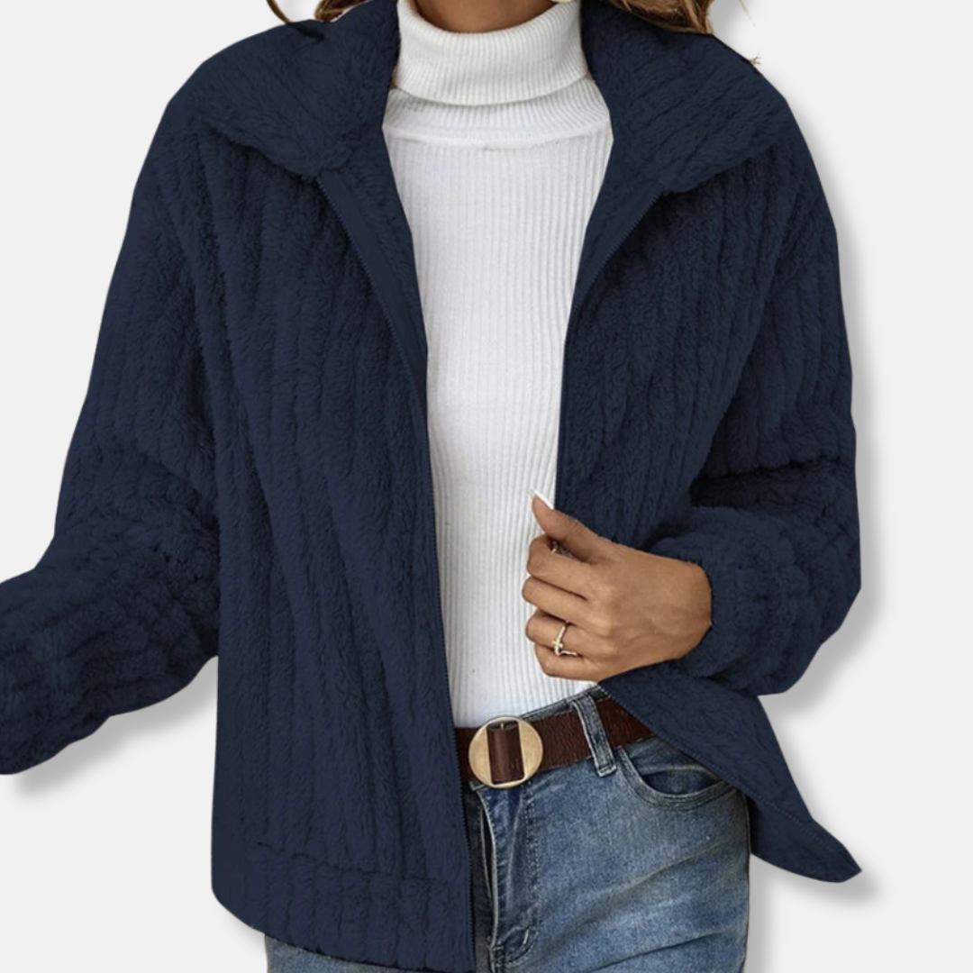 Women’s Cozy Sherpa Zip Jacket
