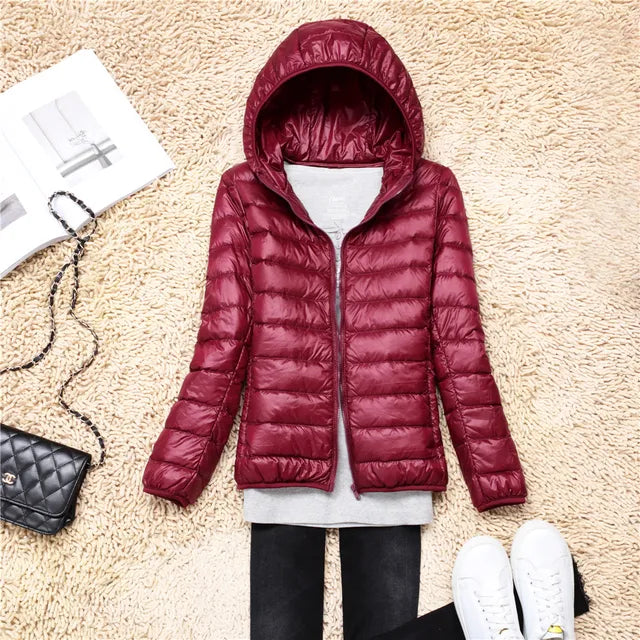 Warm Waterproof Women's Down Jacket