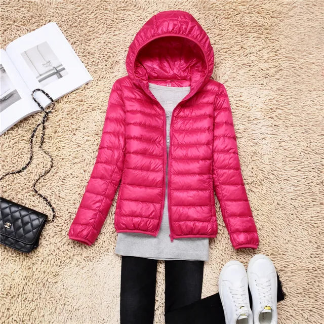 Warm Waterproof Women's Down Jacket