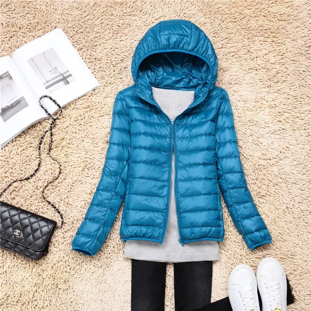 Warm Waterproof Women's Down Jacket