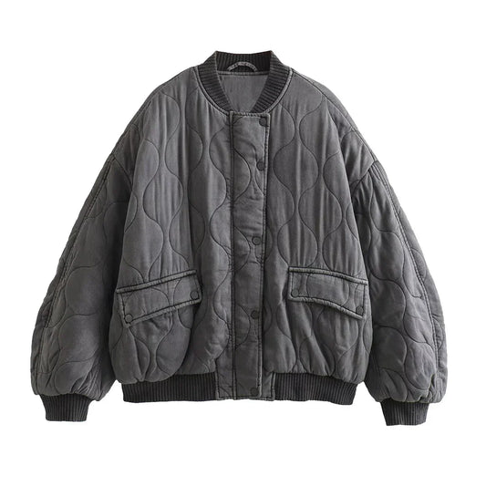 Women’s Oversized Padded Jacket | Casual