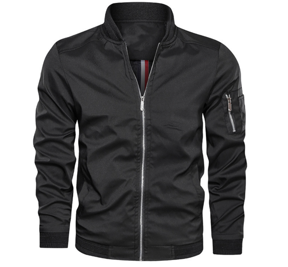 Brenner | Slim Fit Men's Windbreaker Jacket - BritishElegance