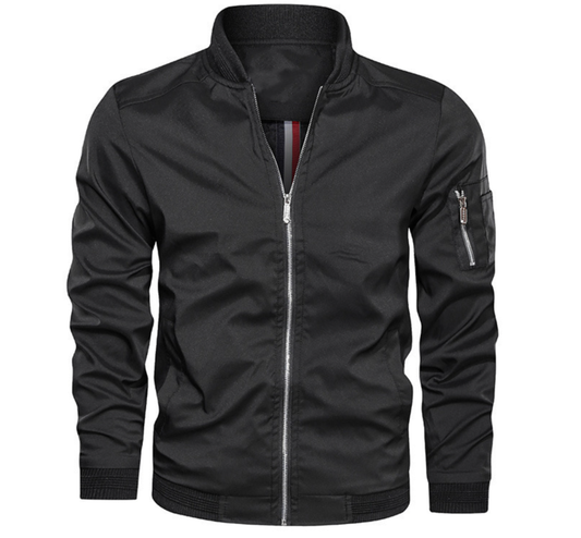 Brenner | Slim Fit Men's Windbreaker Jacket - BritishElegance