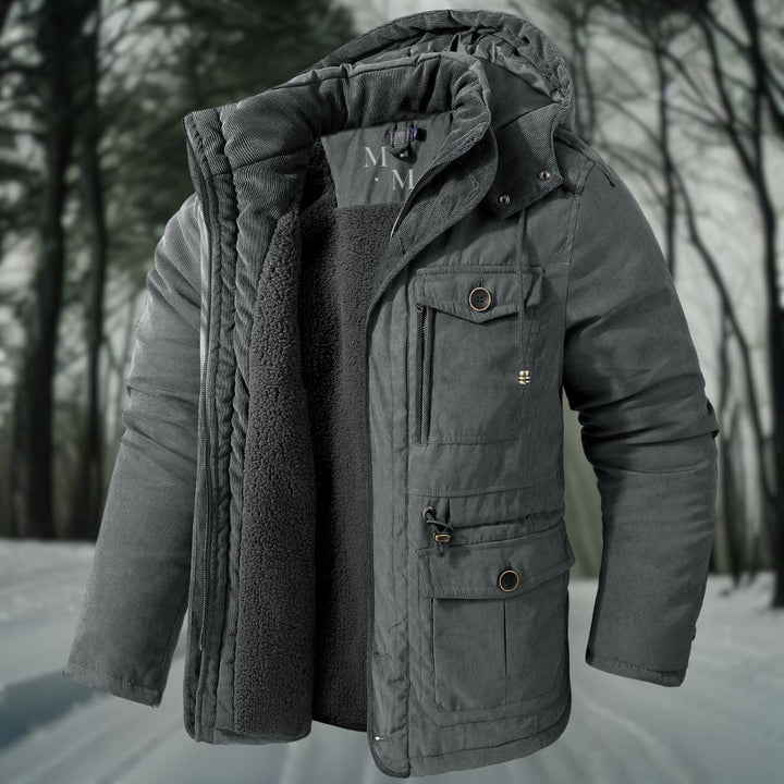 Cozy men's winter coat for ultimate comfort
