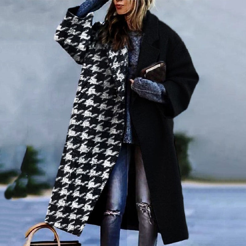 Happy | Women's Oversized Long Winter Fleece Jacket