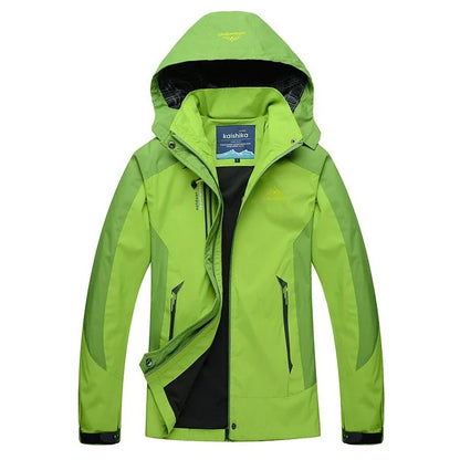 Jade | Women's Stylish Waterproof Hooded Ski Winter Jacket for Outdoor Activities
