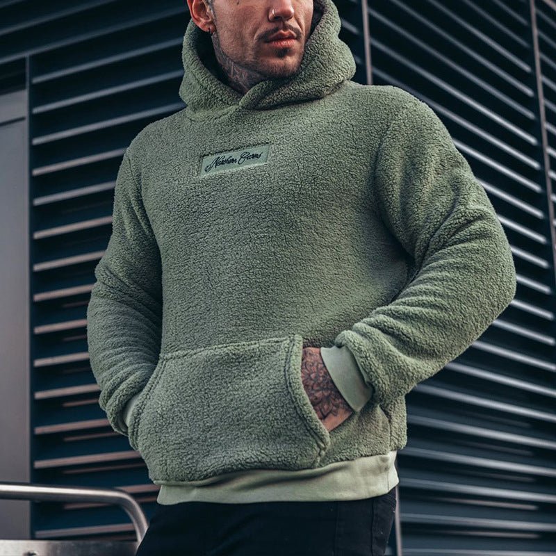 Men's premium plush hoodie