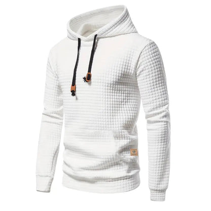 Waffle Textured Hoodie for Men