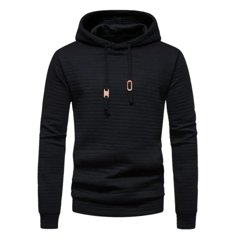 Waffle Textured Hoodie for Men