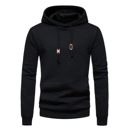 Waffle Textured Hoodie for Men