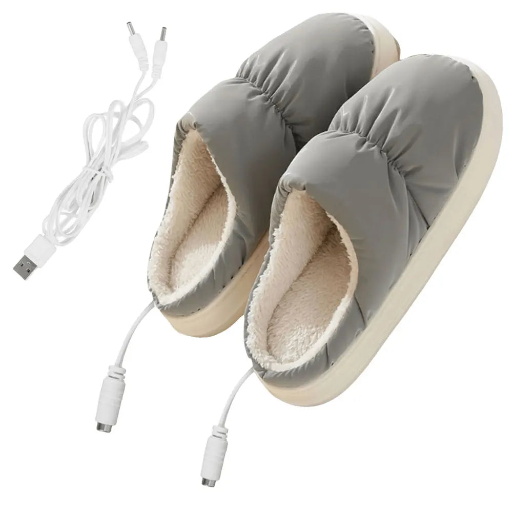 WarmStride | Cozy Electric Heated Warming Slippers for Winter Comfort