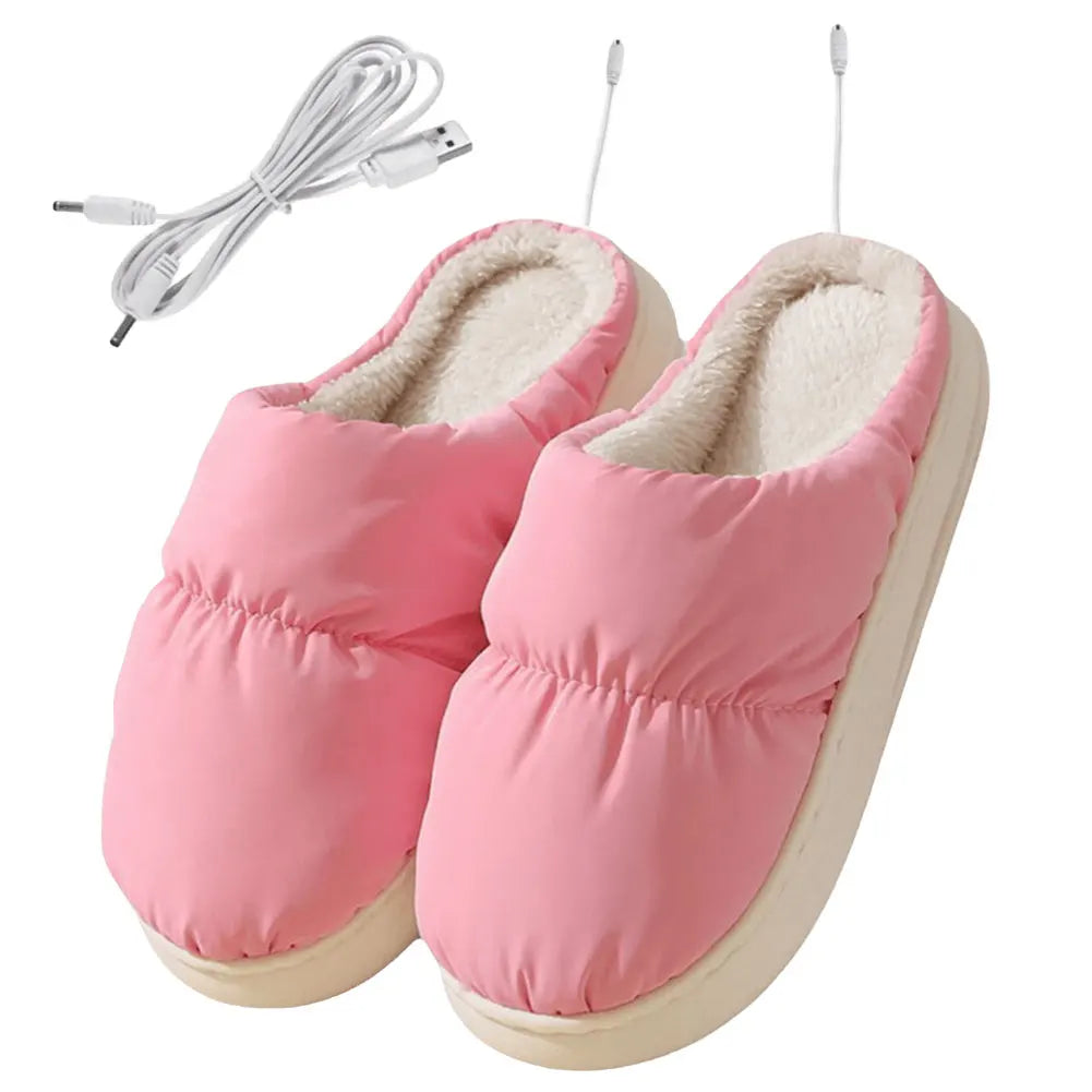 WarmStride | Cozy Electric Heated Warming Slippers for Winter Comfort