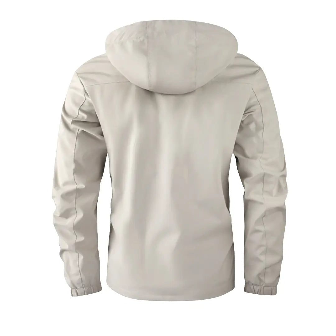 Water-Resistant Hooded Winter Jacket for Men