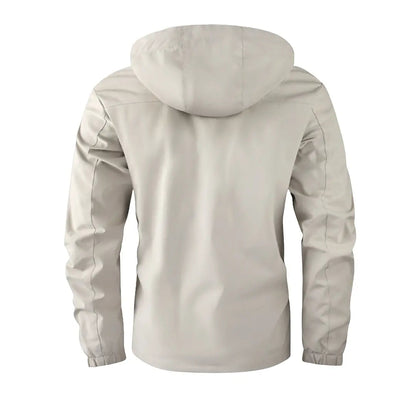 Water-Resistant Hooded Winter Jacket for Men