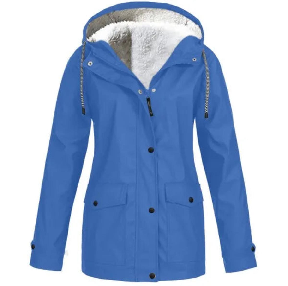 Warm Insulated Waterproof Parka Coat With Hood