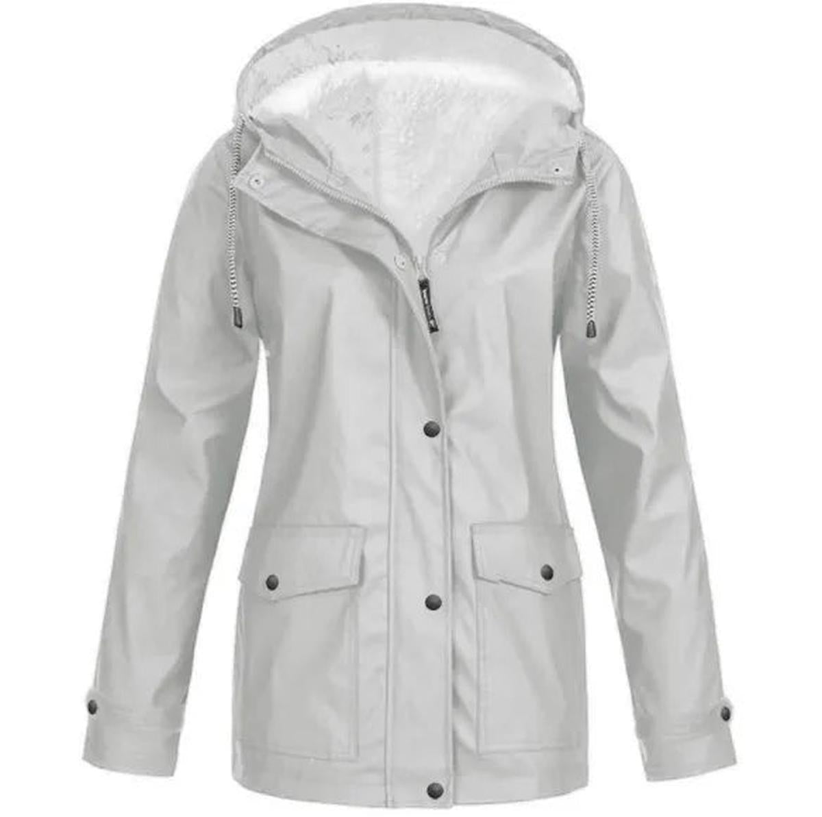 Warm Insulated Waterproof Parka Coat With Hood