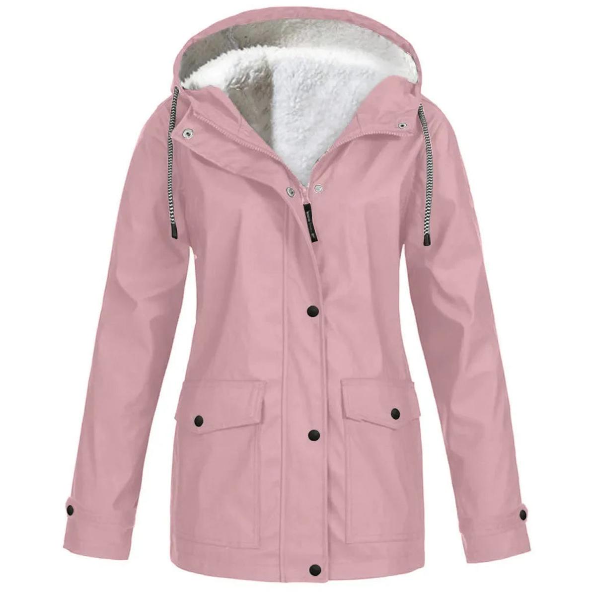 Warm Insulated Waterproof Parka Coat With Hood