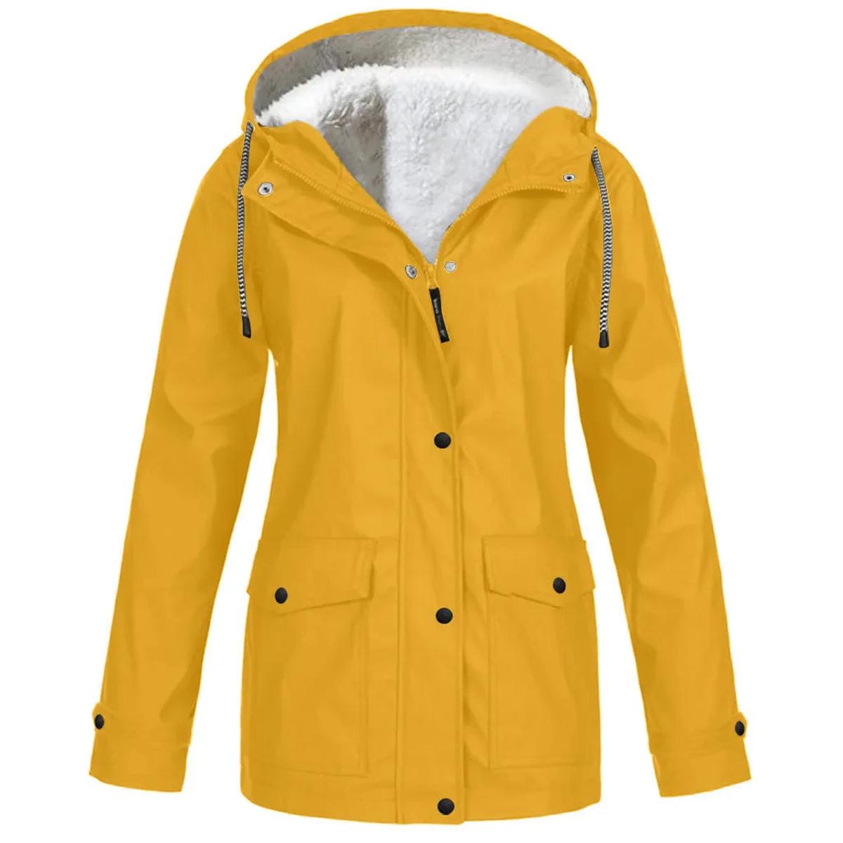 Warm Insulated Waterproof Parka Coat With Hood