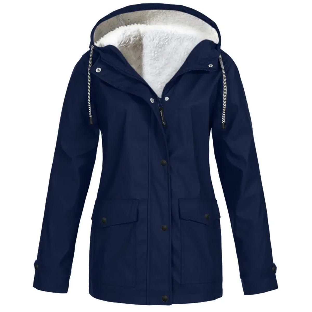 Warm Insulated Waterproof Parka Coat With Hood