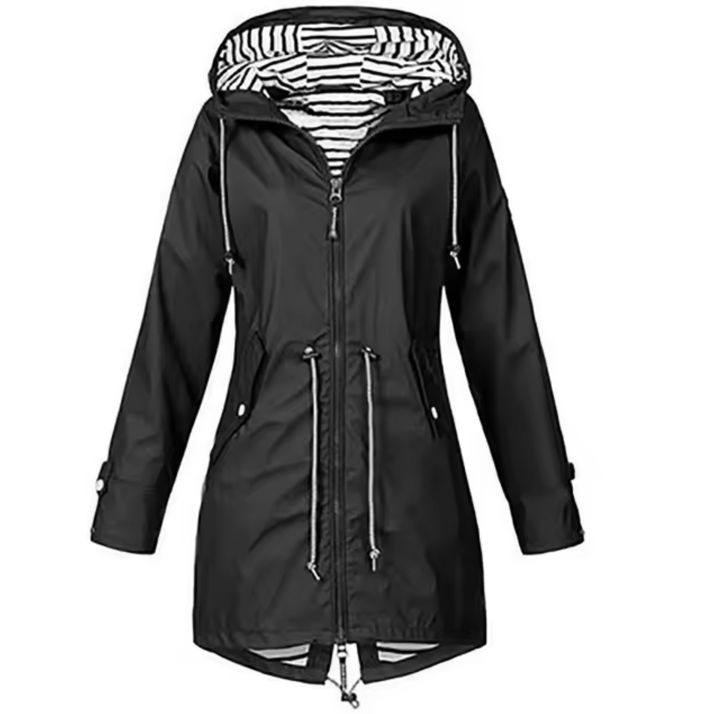 Waterproof Hooded Coat for All-Weather Protection – Stylish and Versatile Design