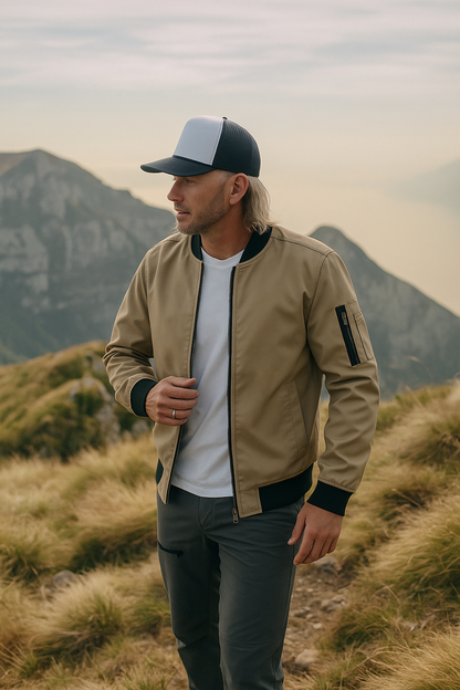 Jasper | Slim Fit Bomber Jacket Men