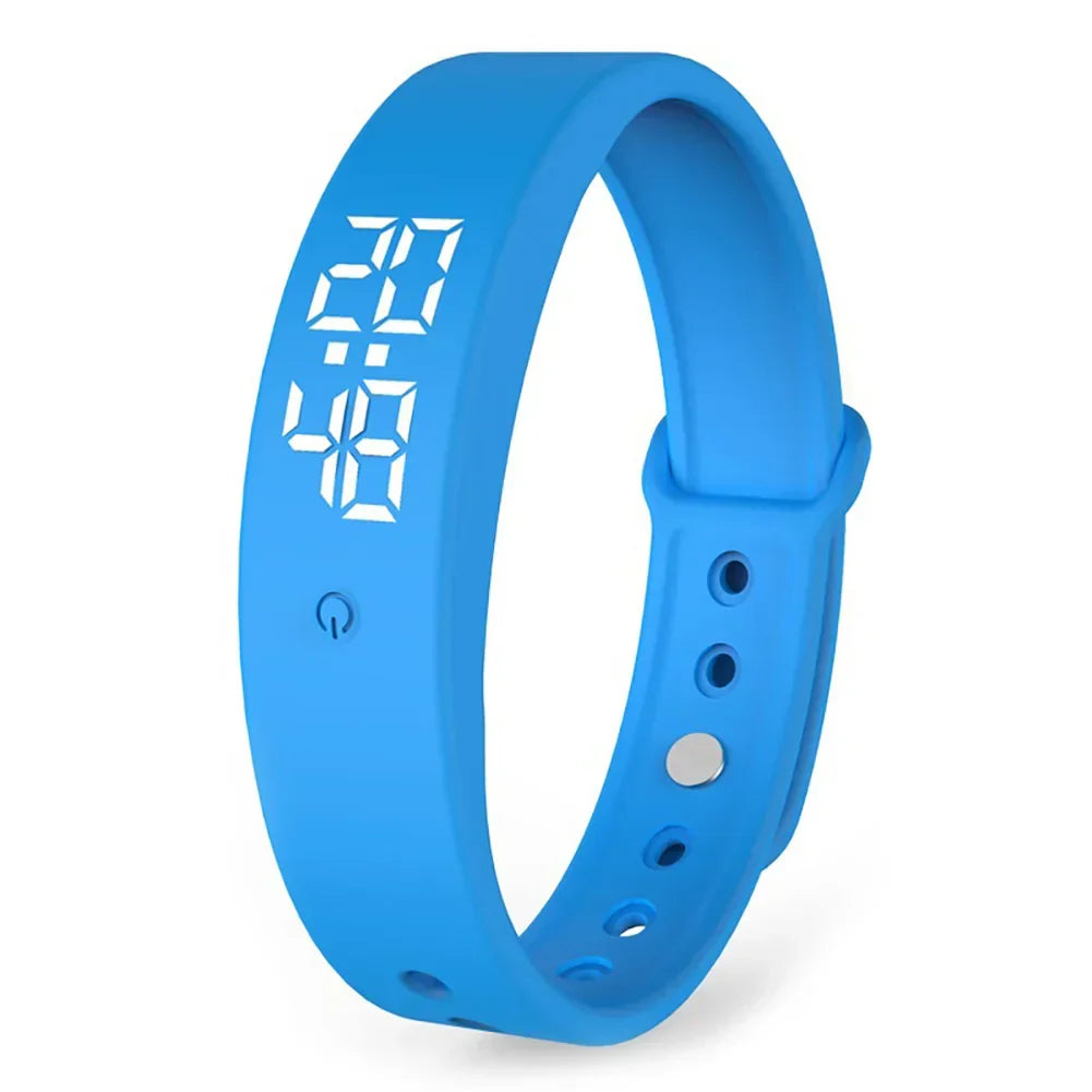 Waterproof Smartwatch with Body Temperature Monitoring and Vibration Alerts for Daily Health Tracking