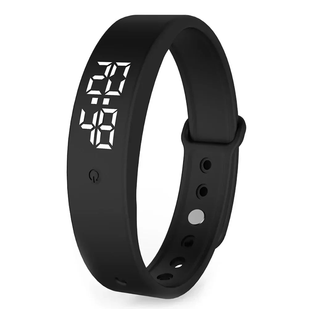 Waterproof Smartwatch with Body Temperature Monitoring and Vibration Alerts for Daily Health Tracking