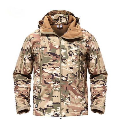 Thermal Fleece Jacket Men - Waterproof & Windproof