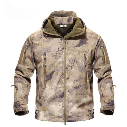 Thermal Fleece Jacket Men - Waterproof & Windproof