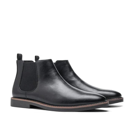 Stylish Men's Leather Ankle Boots Everyday Wear